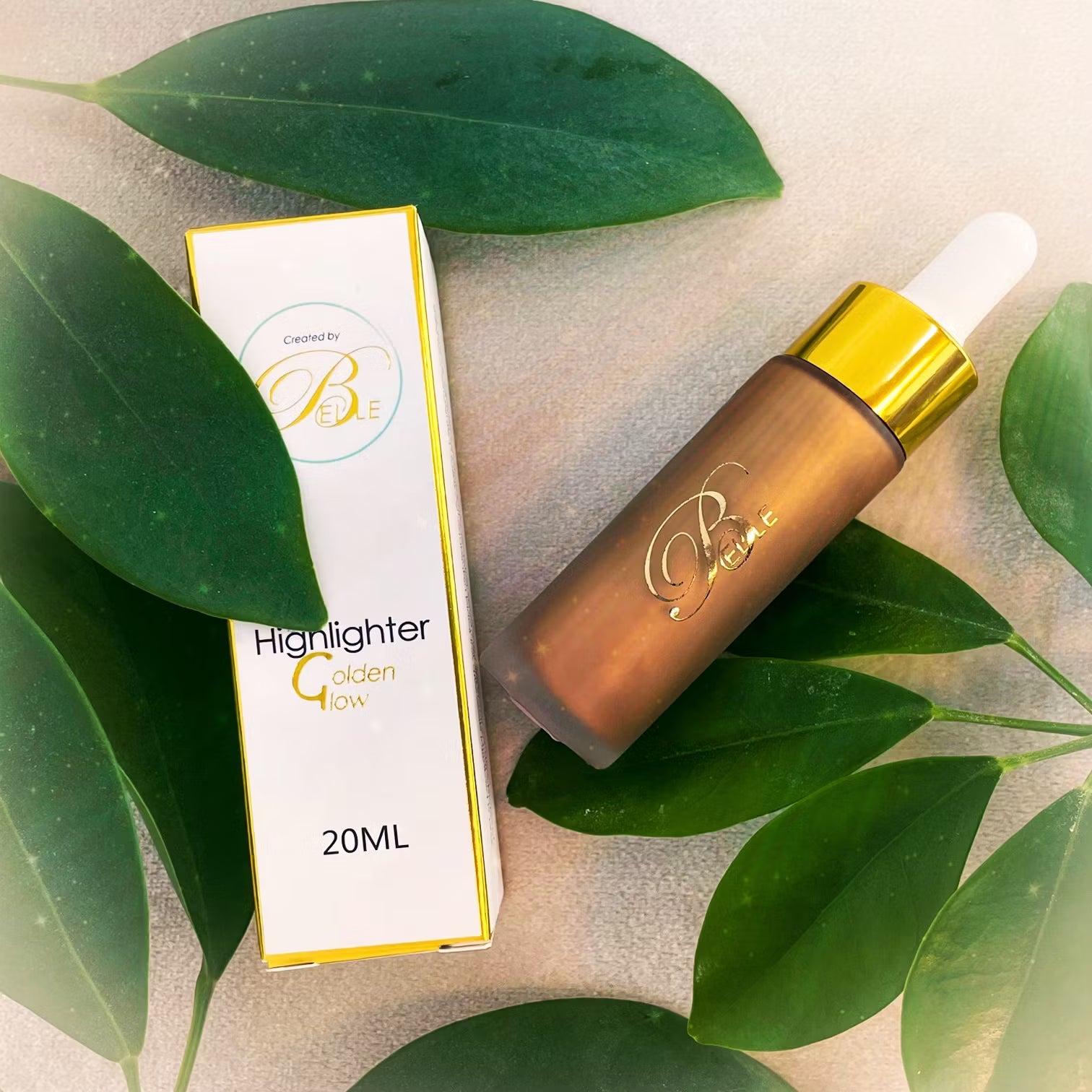 Created By Belle - Higlighter Golden Glow Drops 02