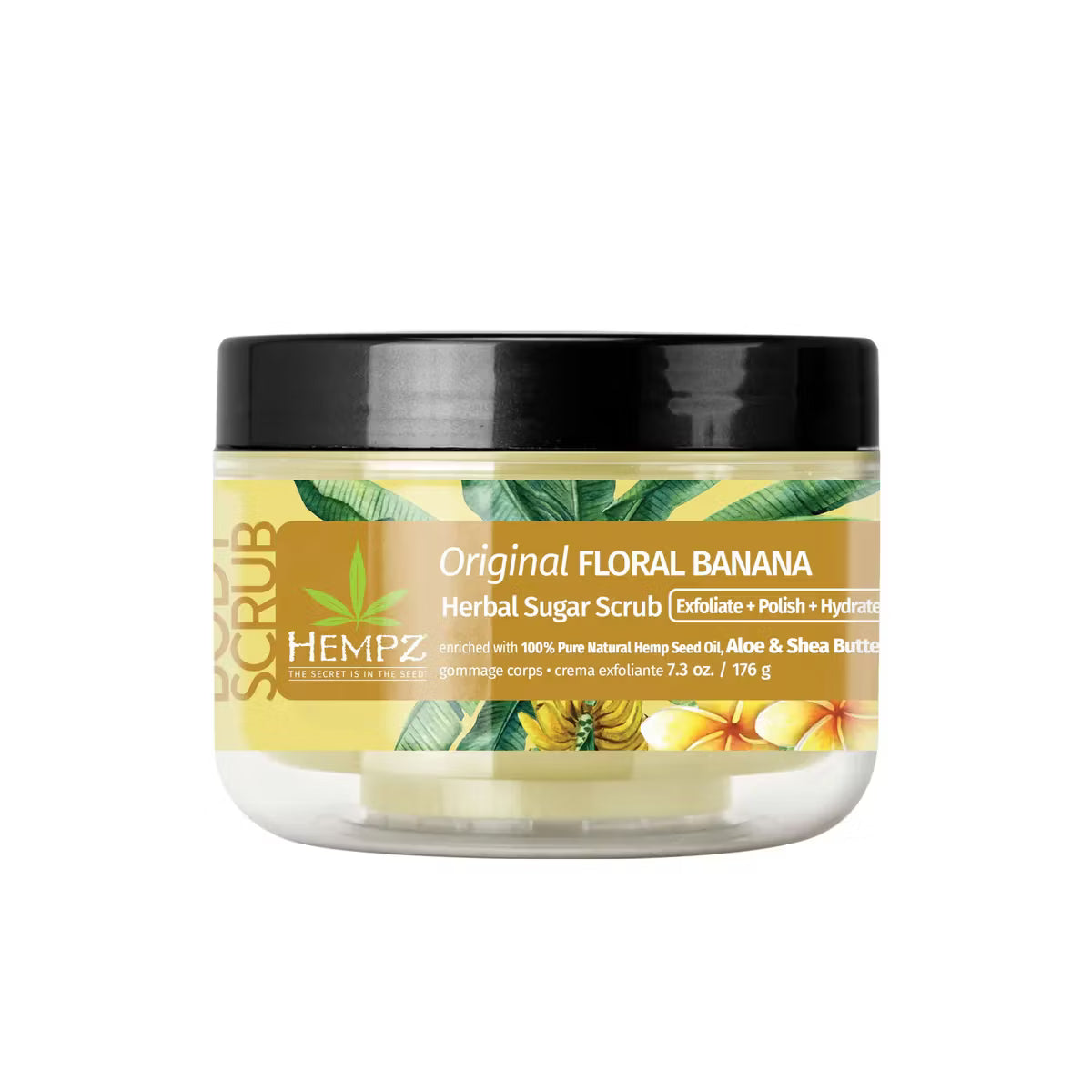 Hempz - Original Floral Banana Herbal Body Scrub 176g