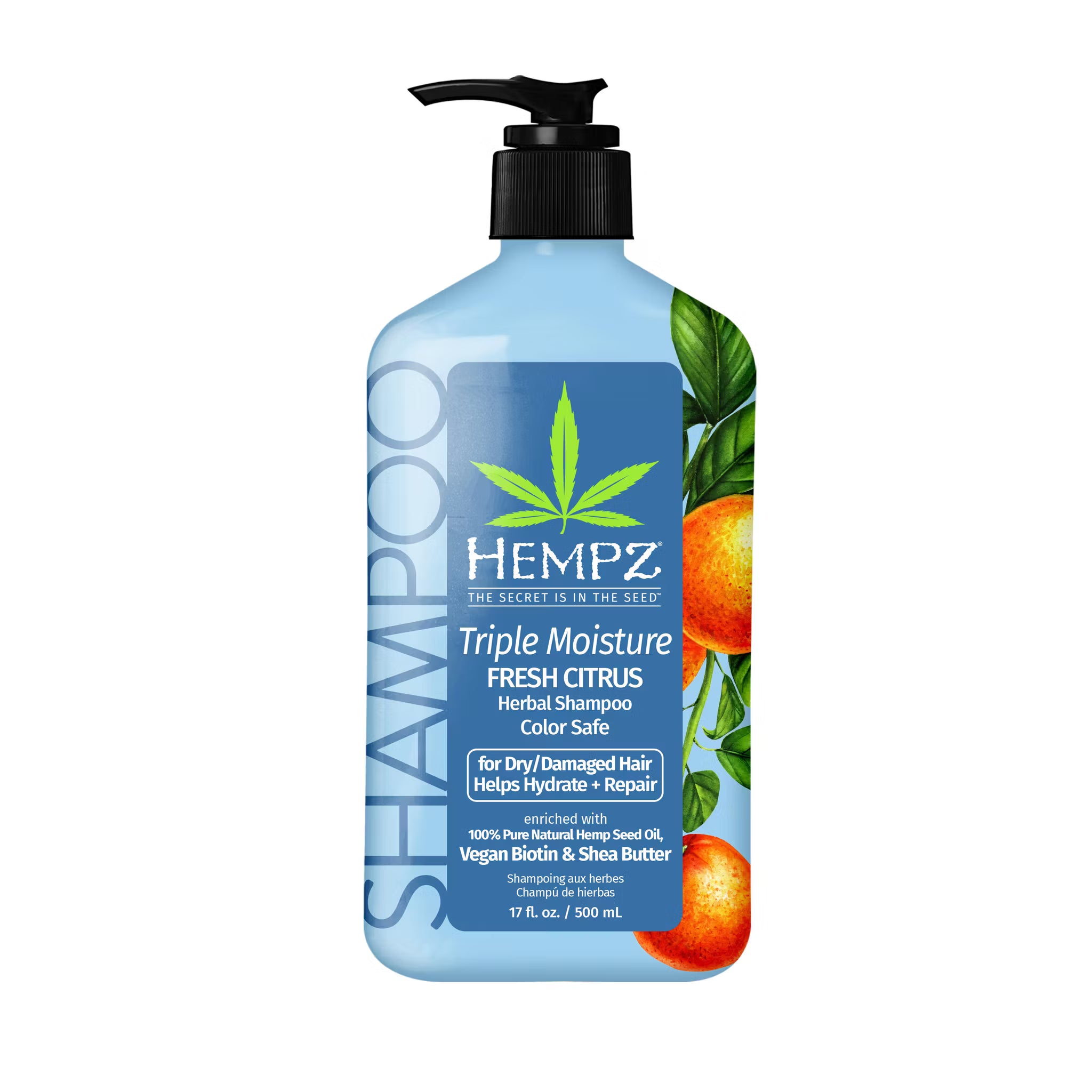 Hempz - Triple Moisture Fresh Citrus Herbal Schampo