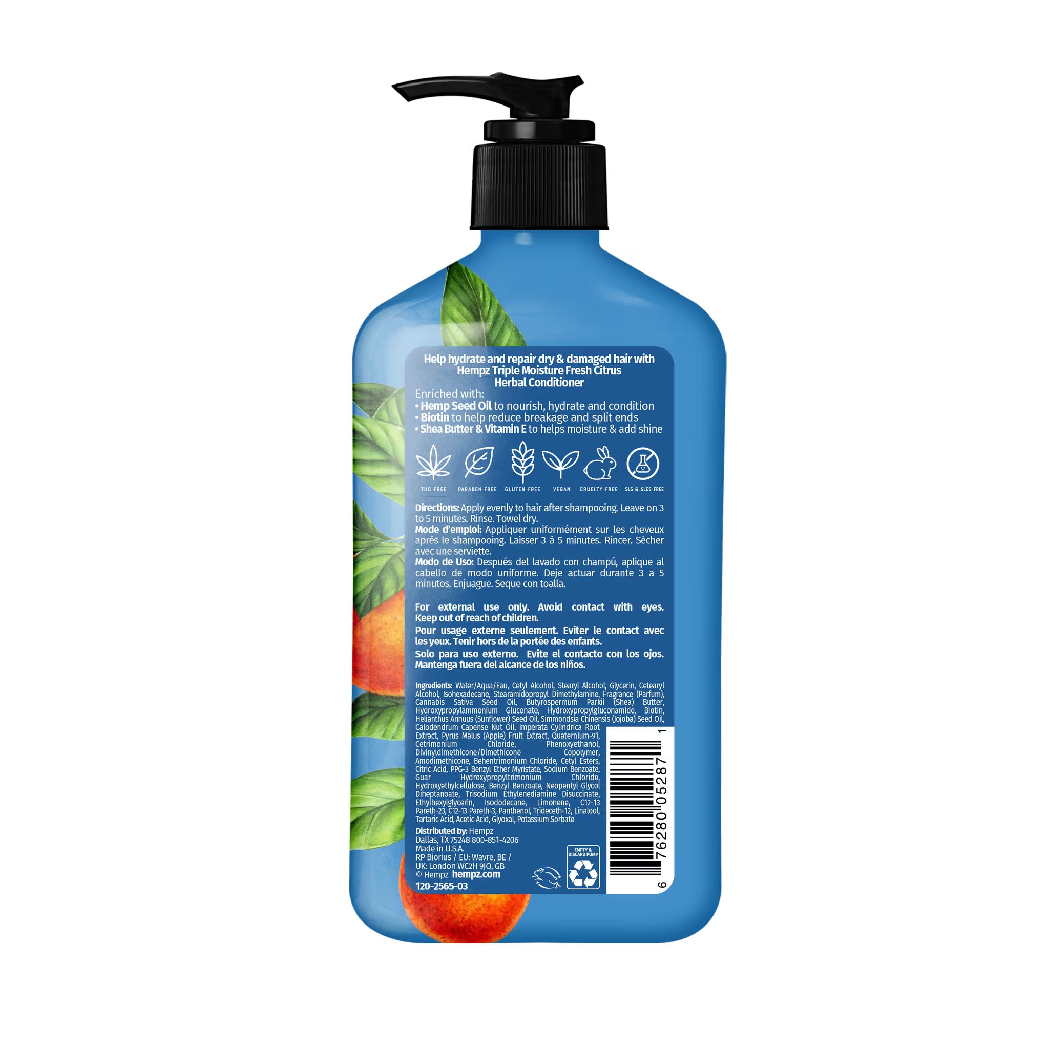 Hempz - Triple Moisture Fresh Citrus Herbal Conditioner