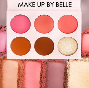 Created By Belle - Sunset Blush Palette
