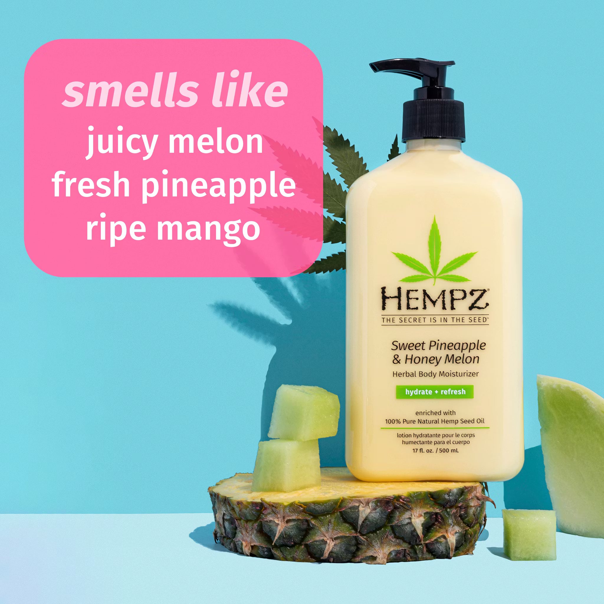 Hempz - Sweet Pineapple Honey Melon Herbal Body Moisturizer