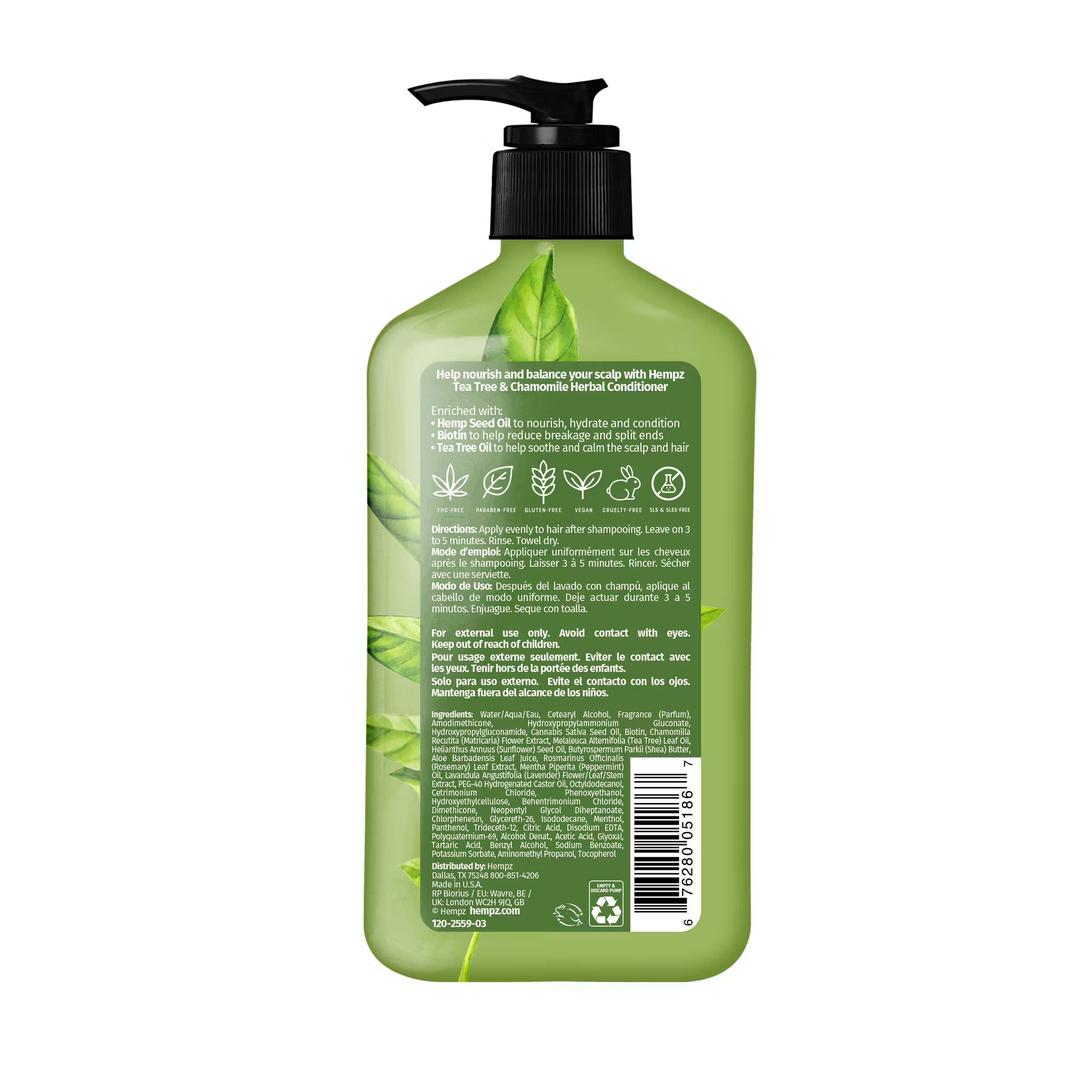 Hempz - Tea Tree & Chamomile Herbal Conditioner