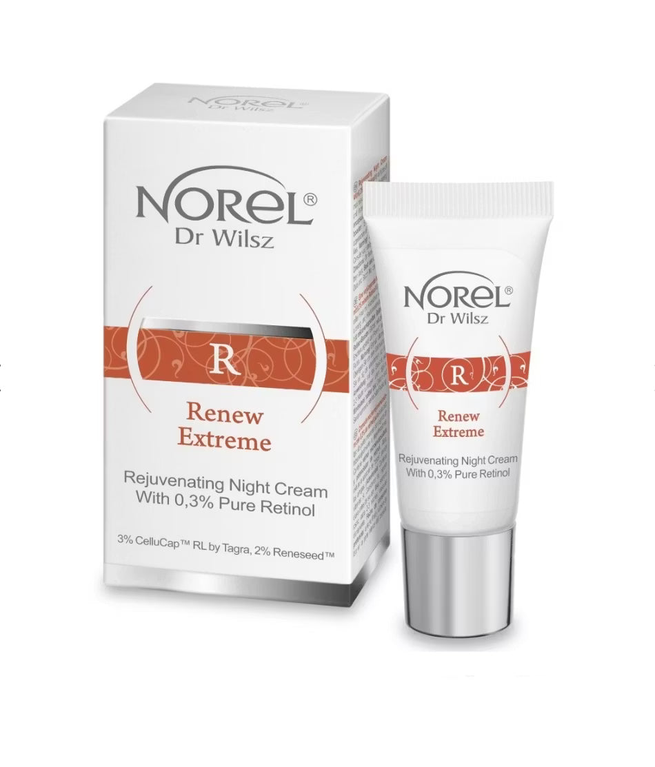 Norel - Renew Extreme - Rejuvenating Night Cream with 0,3% Pure Retinol