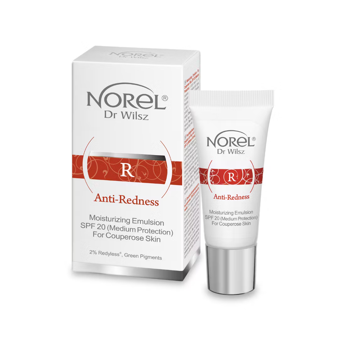 Norel - Anti Redness - Moisturizing Emulsion For Couperose Skin SPF 20