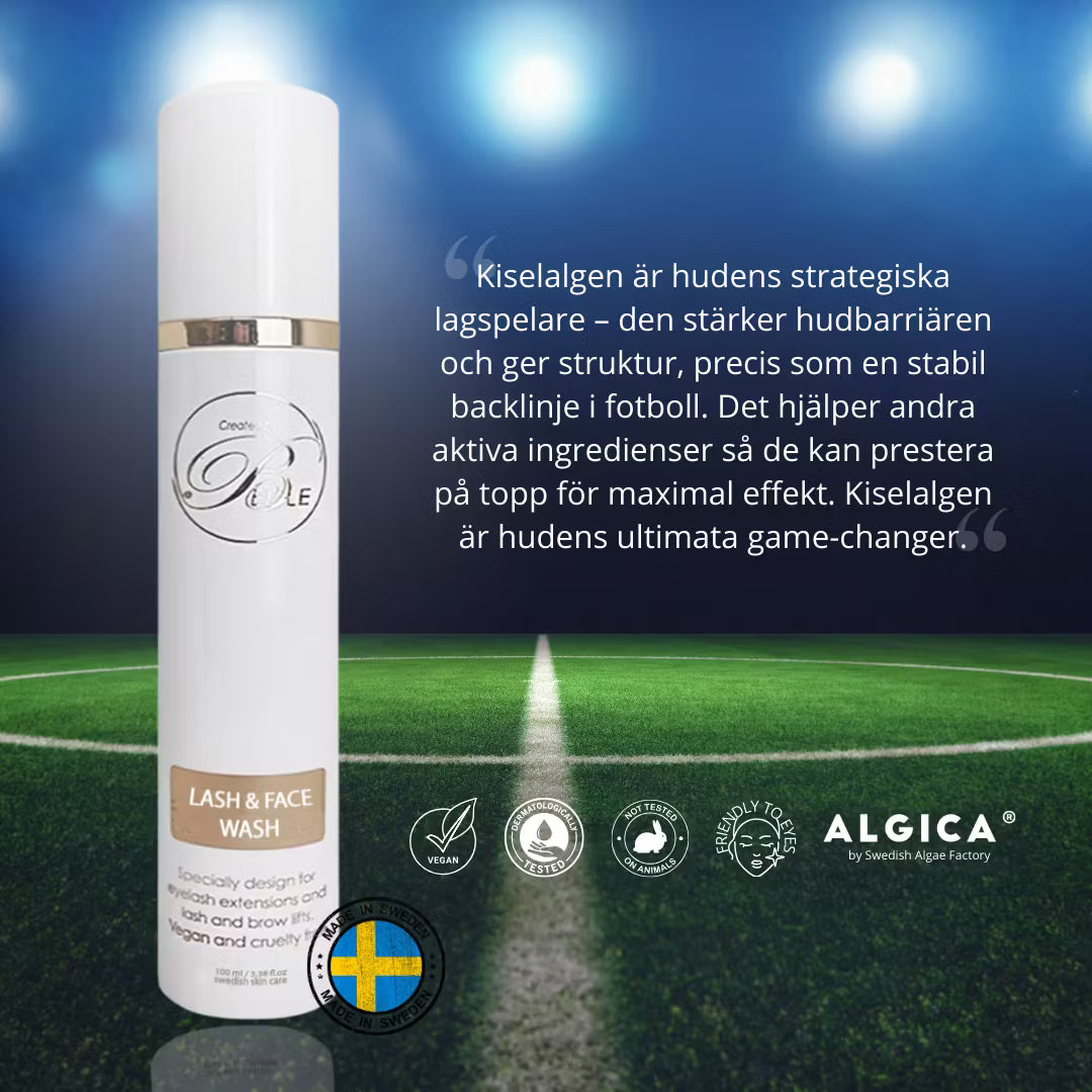 Created By Belle - Lash & Face Wash - Swedish Diatomaceous Earth