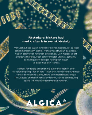 Created By Belle - Lash & Face Wash - Swedish Diatomaceous Earth